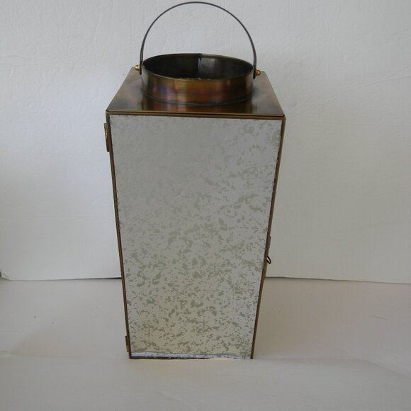 Simply Stunning 15" Fireside  Pierced Lantern by Janine Graff - Picture 2 of 4